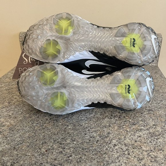 Nike Air Zoom Infinity Tour Flyknit Golf‎ Shoes Black CZ8301-077 Size 9 Wide - Picture 7 of 8